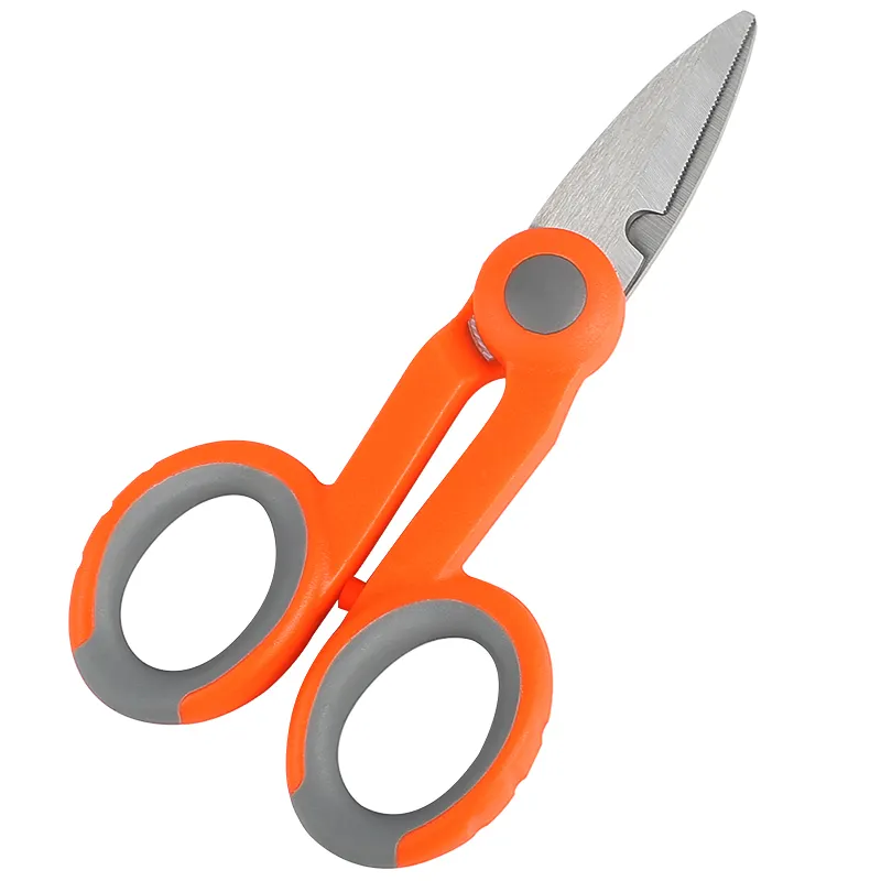COMPTYCO fiber optic scissors serrated fiber velvet aramid scissors electrician scissors fiber tail jumper scissors hardware tools