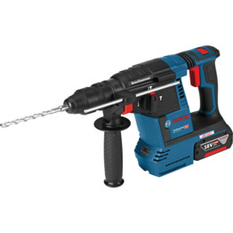 GBH 18V-26 F SDS Rotary Hammer drill with 1x 6.0Ah Battery, 1x 8.0ah ProCore Battery, GAL 18V-160 C Quick Charger in Carry Case