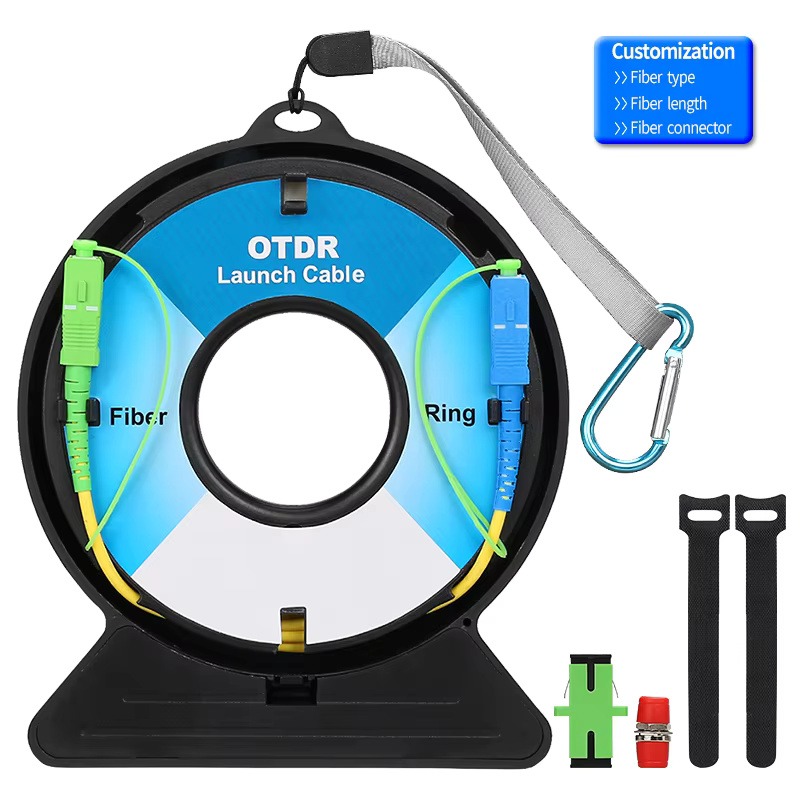 COMPTYCO SC/FC/ST/LC-UPC/APC OTDR Test extension line Customized length/Type/Connector SM MM Fiber Optic OTDR Launch Cable Box