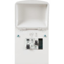 K7665SRPMET 16WATT METAL CONSUMER UNIT 2 x 63AMP RCD & 8 x MCB