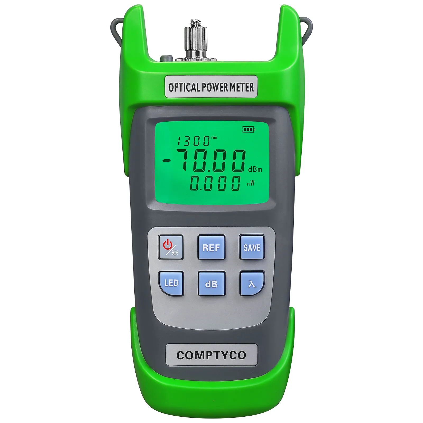 COMPTYCO High precision Fiber Optic Tester AUA-G710A/G510A OPM with LED 10 wavelength Fiber Optic Equipment Optical Power Meter