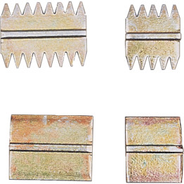 1" WIDE COARSE TOOTH SCUTCH COMB - Pack of 25