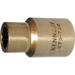 9mm SPARK RESISTANT SOCKET 1/2 SQ. DR Al-Br