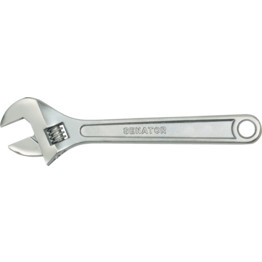 Adjustable Spanner, Steel, 12in./305mm Length, 34mm Jaw Capacity