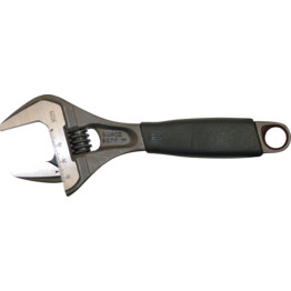 Adjustable Spanner, Steel, 12in./324mm Length, 55.6mm Jaw Capacity