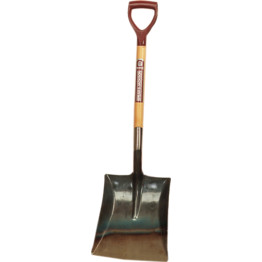 Square Mouth Shovels - Plastic Handle