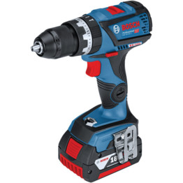 GSB 18 V-60 C 2 Speed Brushless Combi Drills with Bluetooth Connectivity in L-Boxx Body Only Version - No Batteries or Charger Supplied - 0 601 9G2 103