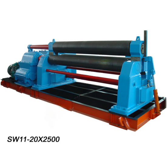 Mechanical symmentry 3-roller bending machine SW11